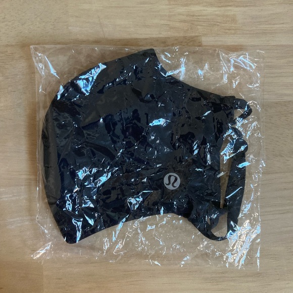Lululemon Double Strap Face Mask Black Ultralu - Picture 1 of 4